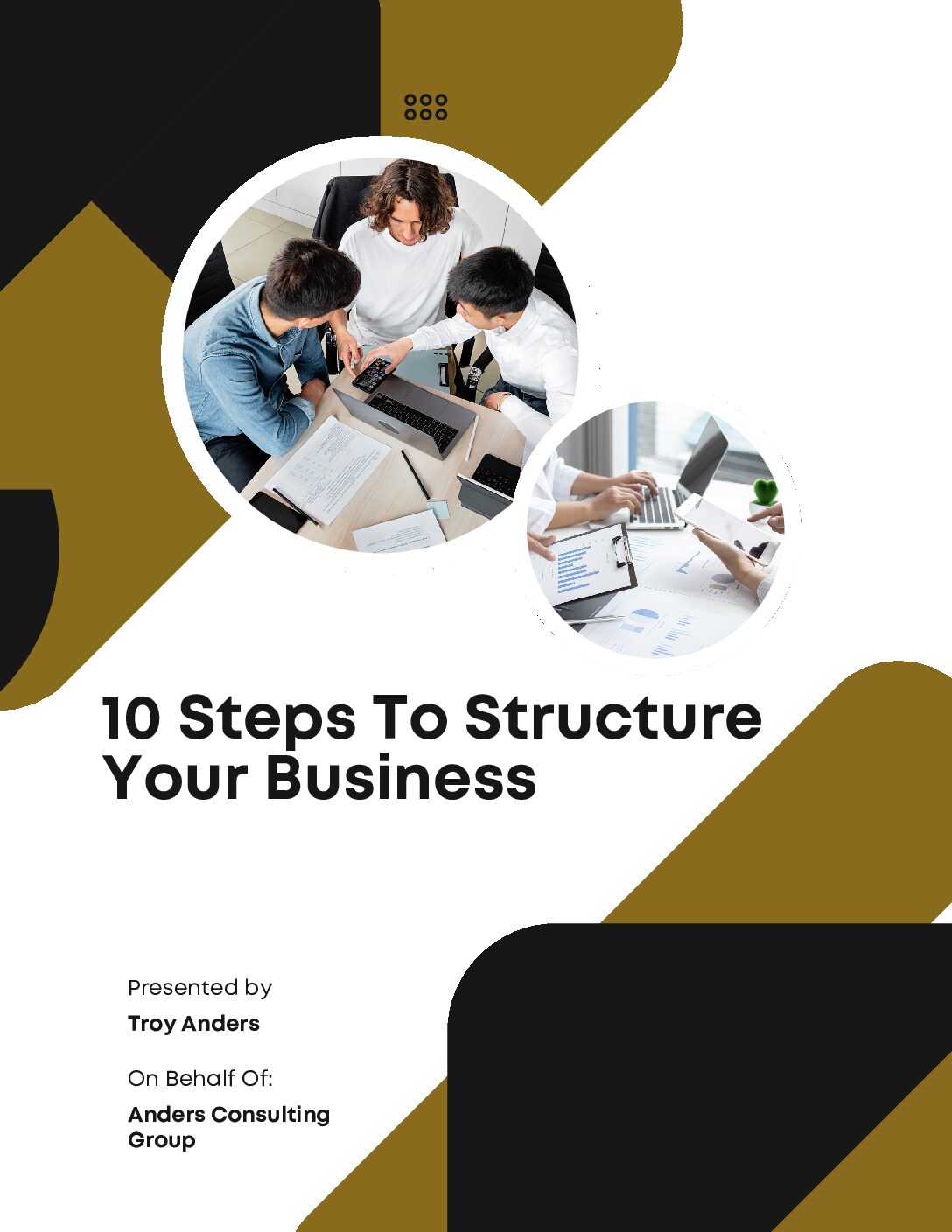 10 Steps To Structure Your Business